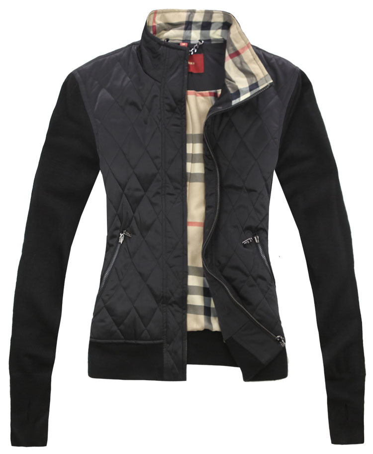 巴宝莉burberry短款女<em>棉衣 羊绒毛衣</em>冬装外套 