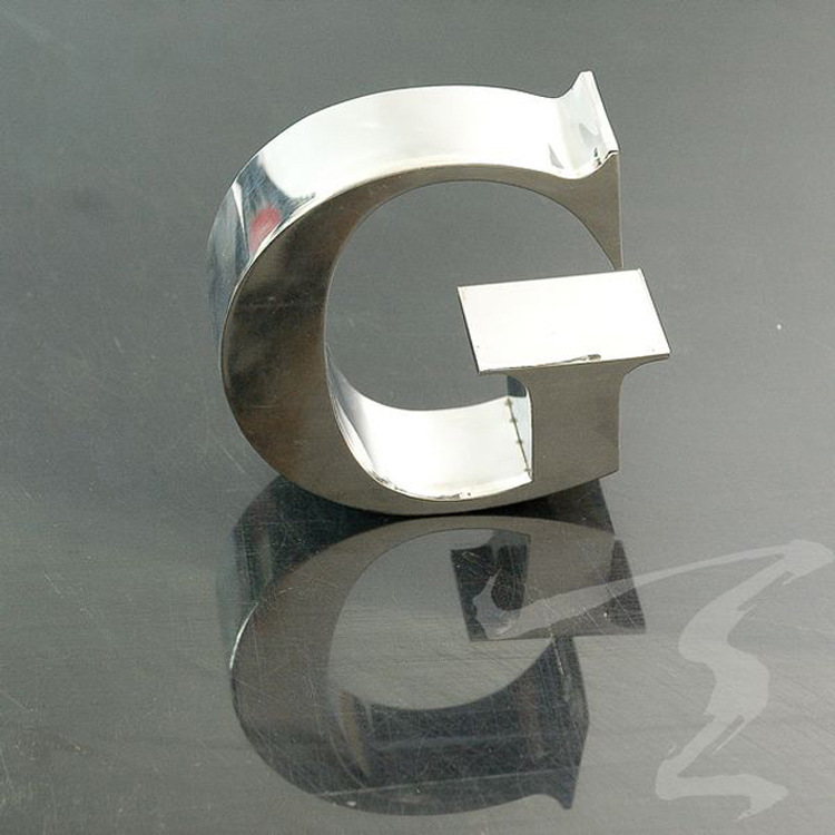 高档金属字-不锈钢镜面字-无缝镜面字 图片