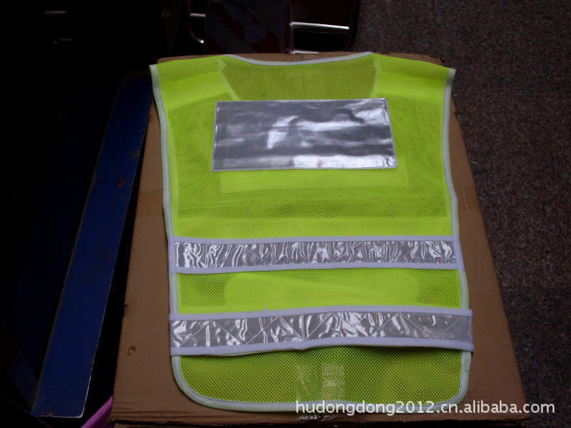 厂家供应新式<em>交警反光</em>背心 <em>反光马甲</em> 网布背心