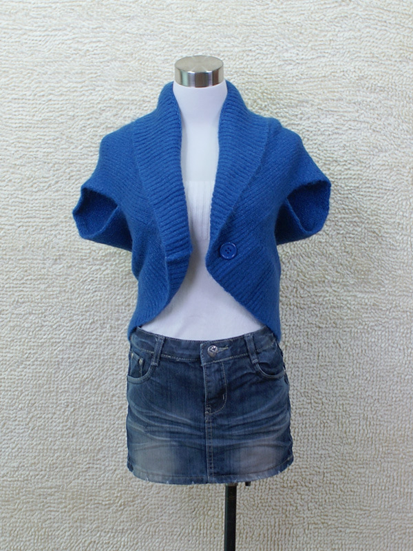 秋<em>冬</em>款 蝙蝠<em>开衫</em>斗篷披肩<em>短款外套</em> <em>毛衣开衫外</em>