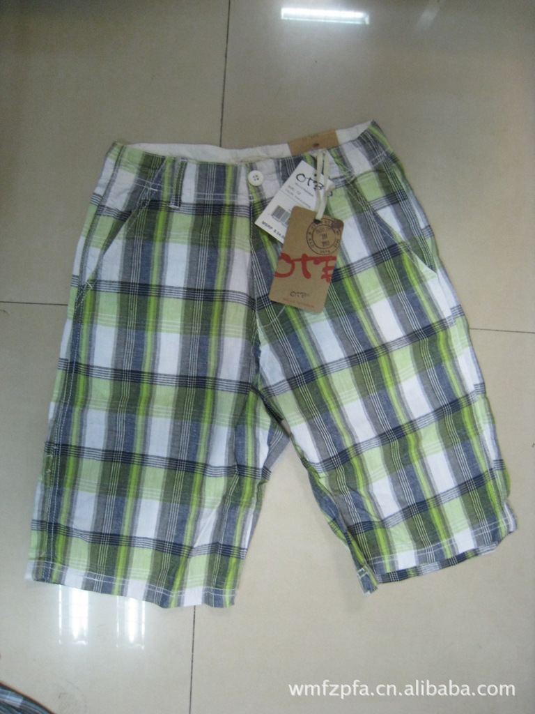 OTB大牌大<em>欧码男士短裤牛仔</em>短裤纯<em>牛仔</em>外贸尾