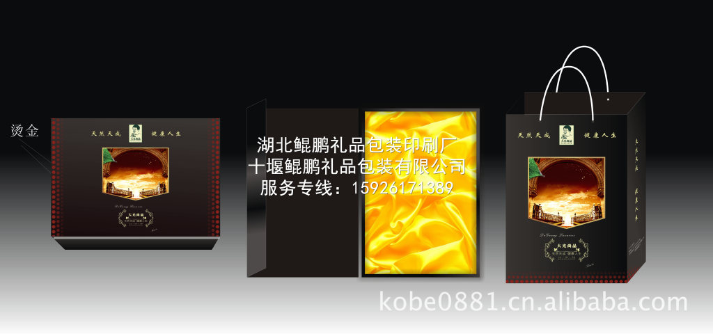 特产礼盒-大光尚品水果密度板礼盒效果图