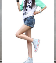 牛仔裤_女式牛仔裤_<em>裤长</em>:<em>短裤</em>_起订<em>量</em>:1以下_