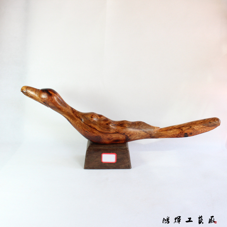 木雕工艺品 礼品 摆件摆设 越南花梨 鸟8110】