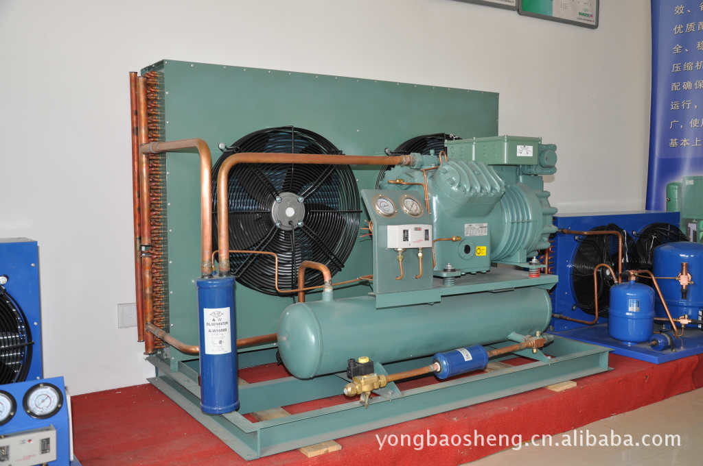 5匹比泽尔风冷式冷冻机 制冷设备机组 工业冷