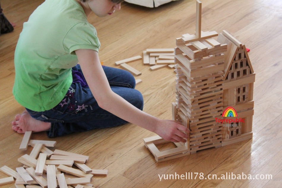 blocs 300p 堆塔积木 风靡全球 获奖玩具 儿童益