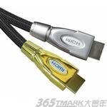 HDMI金属外壳圆线带编织网 HDMI - 010