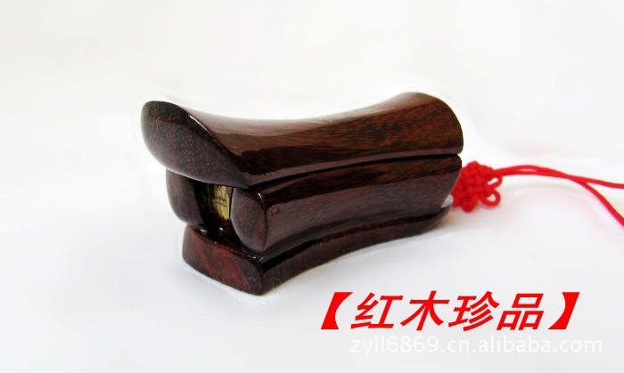 雕刻工艺品柳州棺材升官发财红檀木光面钥匙包包挂件手机汽车挂饰