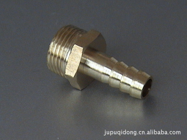 【供应铜宝塔接头、塑料软管接头 外牙直通宝