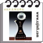 厂家供应各种时尚新款高尔夫奖杯!深圳水晶高尔夫奖杯生产厂家!