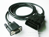 台湾SCAT OBD2 16PIN TO DB9 CABLE/ OBD2汽车专用检测线材与插头