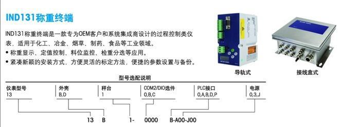 托利多ind131系列称重仪表 显示控制器