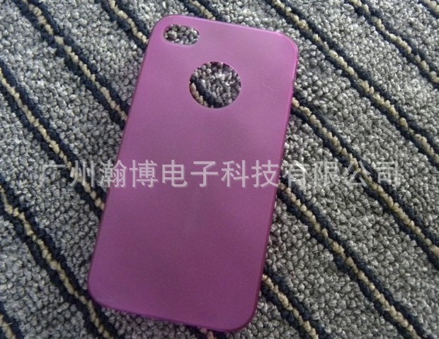 超薄0.5mm磨砂壳 iphone4手机壳 4S保护套 磨砂苹果手机保护壳