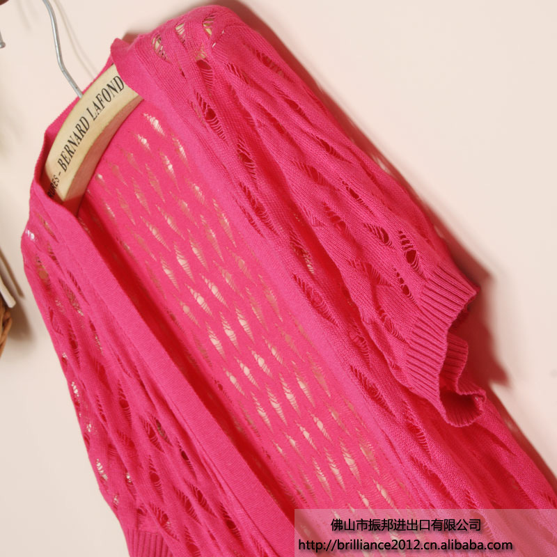 【2012夏季镂空<em>前短后长</em>镂空针织衫 <em>开衫</em> <em>女款</em>