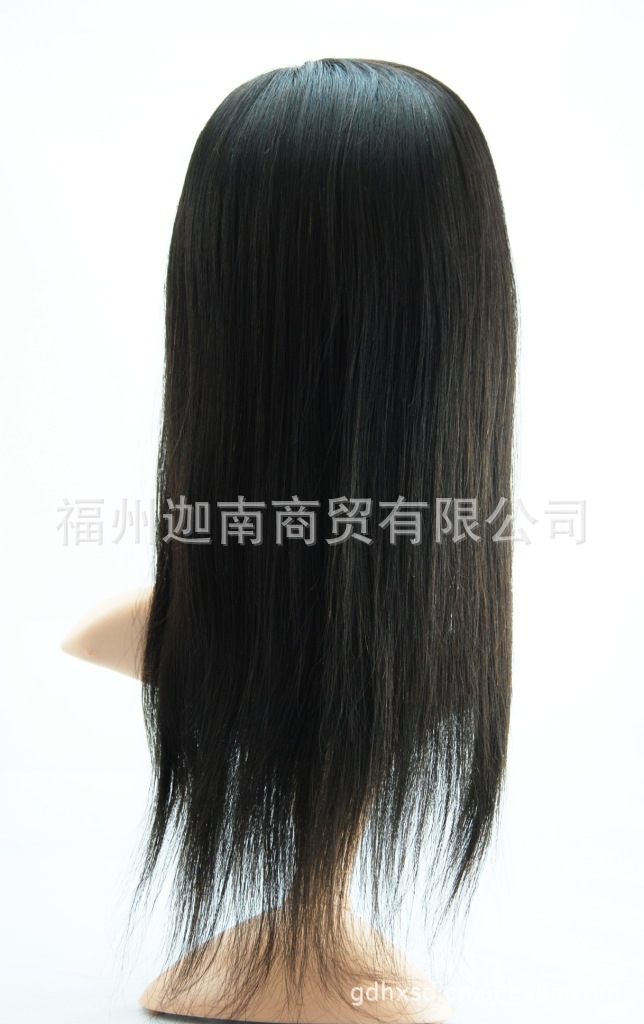 厂家直销 头套 全手织假发 真发假发  真发批发 顶递针头套 