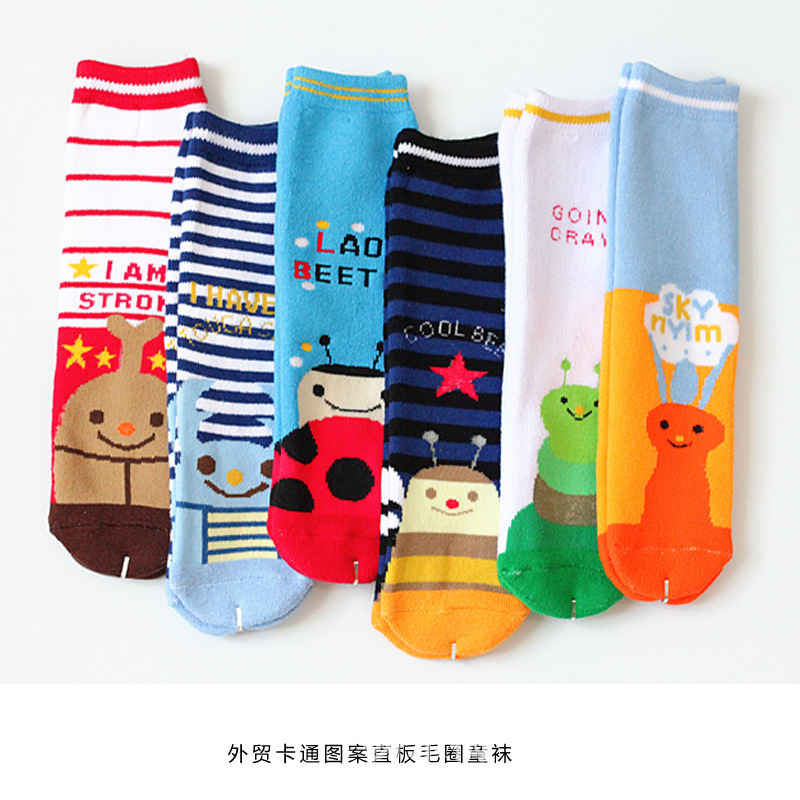 批发采购儿童袜-厂家直批\/Nissen儿童全棉毛圈
