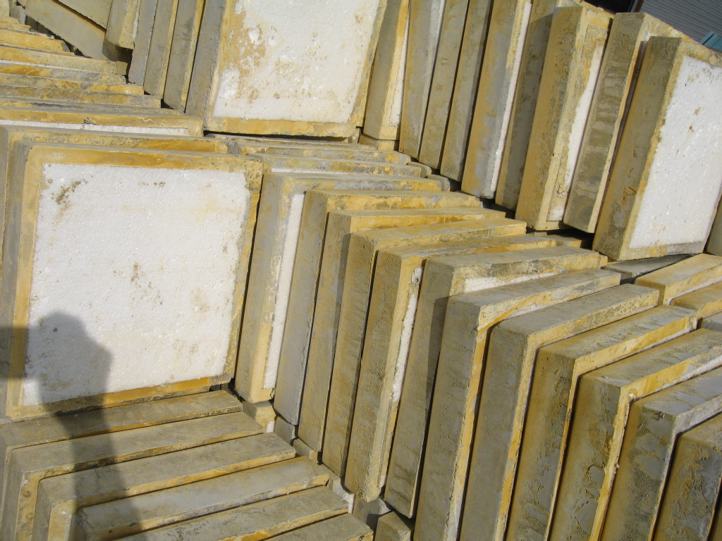 次品黄色泡沫隔热砖\/处理品黄色泡沫隔热砖 _