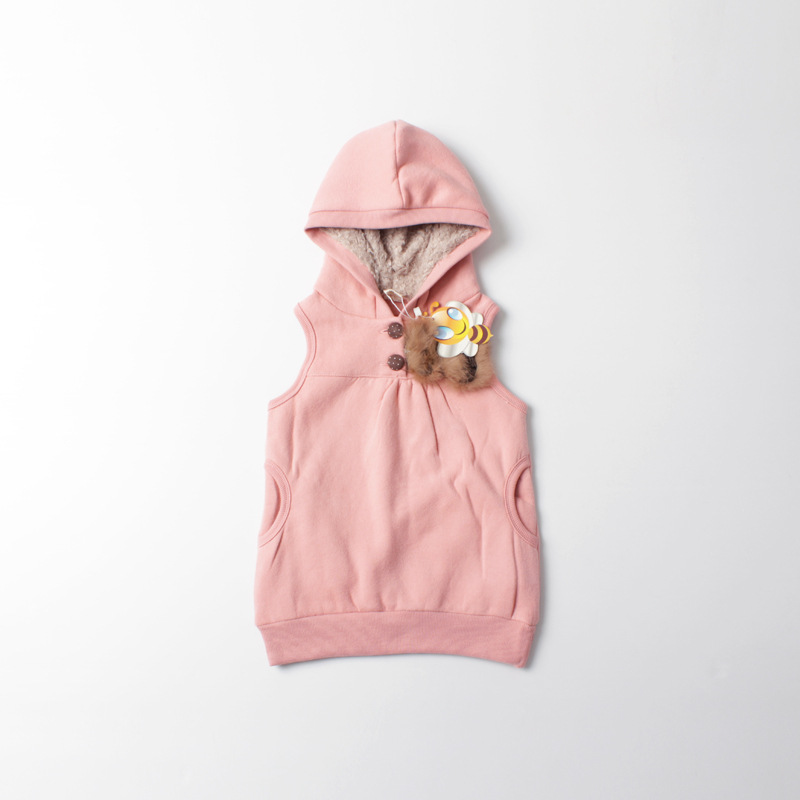 2012秋冬新款女童卫衣背心裙 <em>抓绒</em>加厚<em>马甲</em>裙