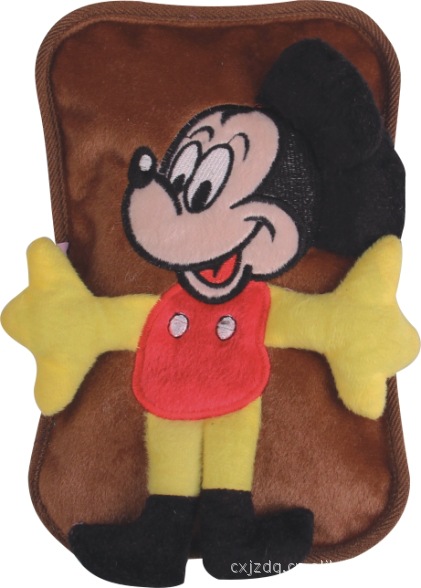 【超柔绒布单插手电热水袋,暖手袋,暖手宝,电暖