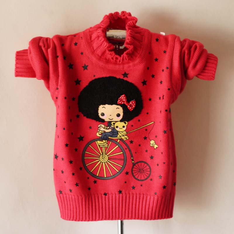 经典款<em>大头妹</em> 女童毛衣 <em>儿童</em>毛衣批发 宝宝毛衣