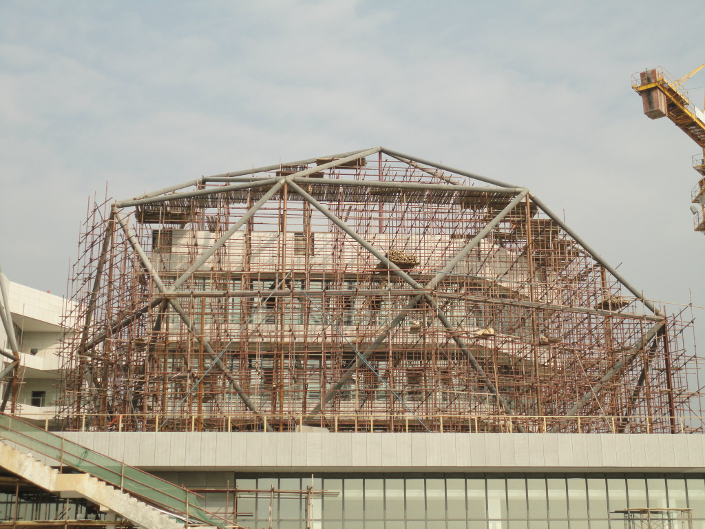 东莞生态园网架钢结构工程 _ 东莞生态园网架