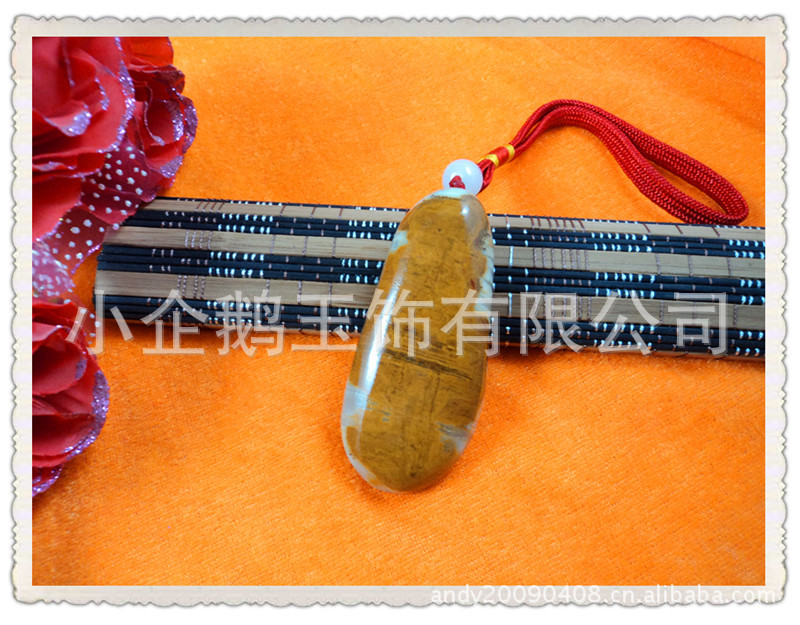 【天然阿富汗白玉手把件批发 冰种蚕丝玉手玩