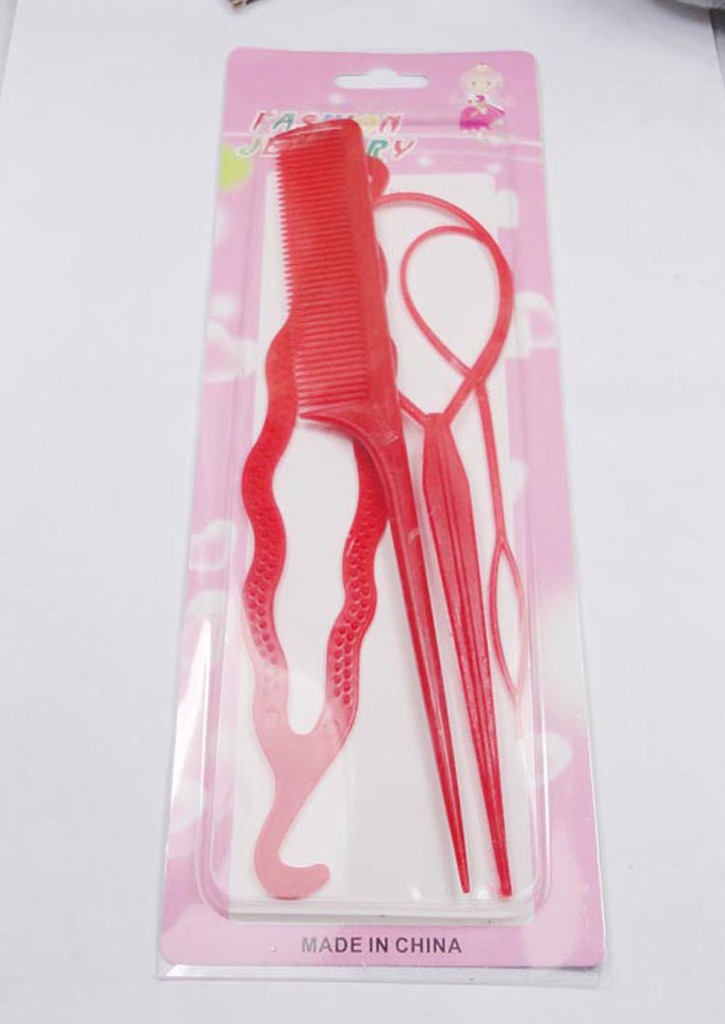 新日韩双钩盘发饰品盘发器套装发饰套装拉发针