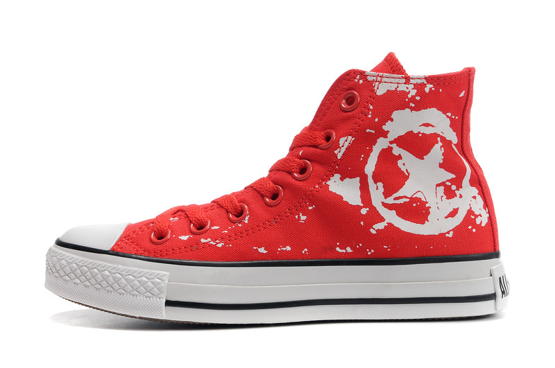 【高帮鞋<em>女板鞋</em> <em>匡威</em>/<em>CONVERSE</em> LOGO五星