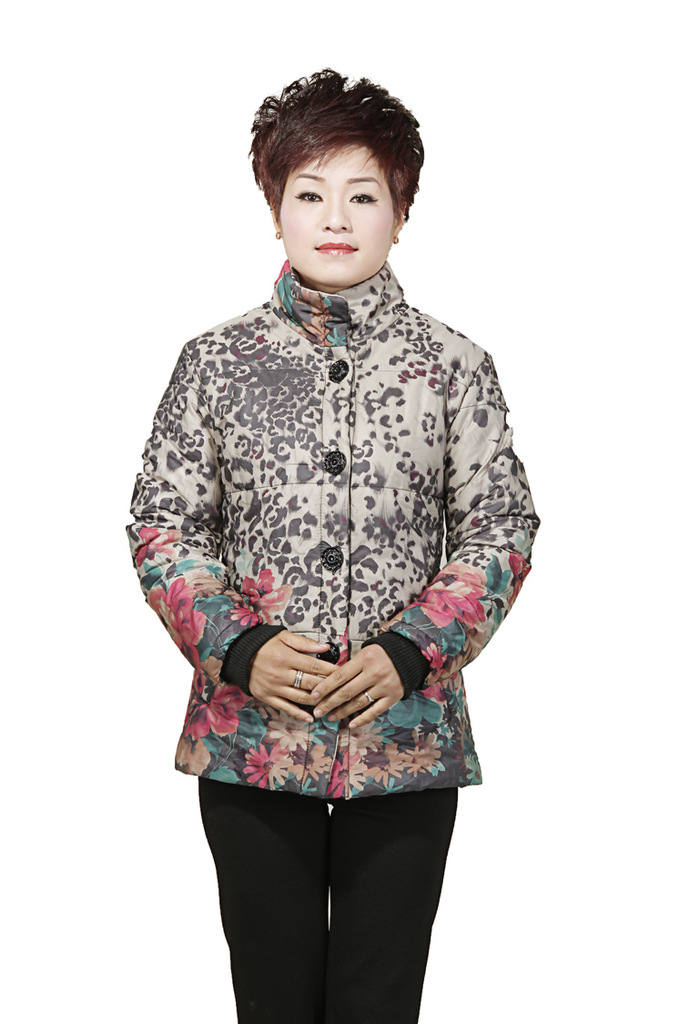 中老年女装40到50岁外套上衣秋冬季妈妈装棉