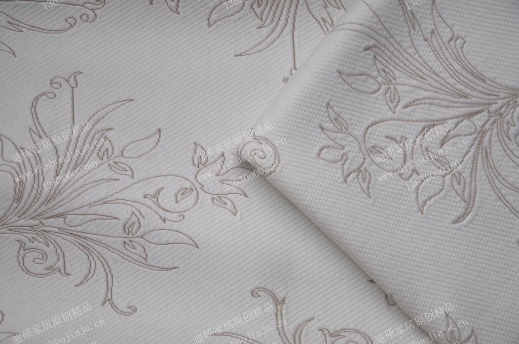 空气层床垫面料厂家人棉+涤混纺空气层面料Y