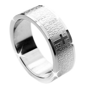 批发采购手饰-k42-4-5+白色吴尊圣经戒指飞海