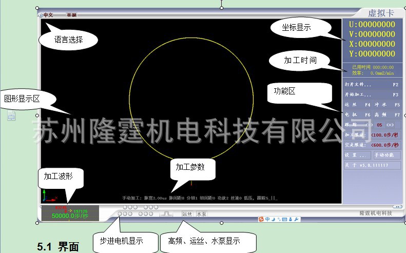 供应苏州中走丝 控制柜 立柜 XP系统 Autocut软