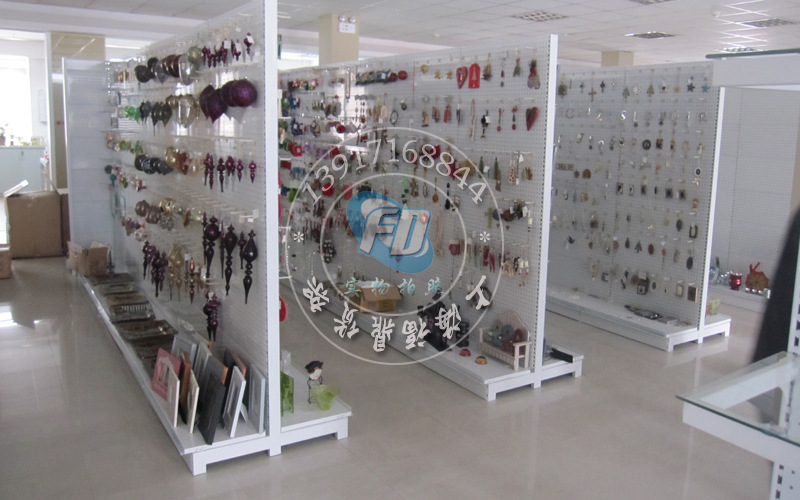 双面孔板货架 工具货架 五金展示架 孔板