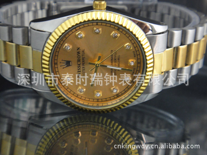 【工厂生产供应合金手表|男士手表|仿名牌劳力