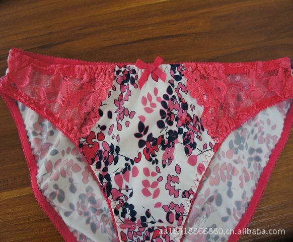 Gerrita美雪梦<em>品牌</em>女性三角提臀<em>内裤</em>,花式<em>布料</em>