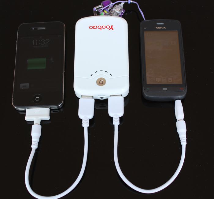 羽博 YB642 移动电源 iphone4 HTC 小米电池 大