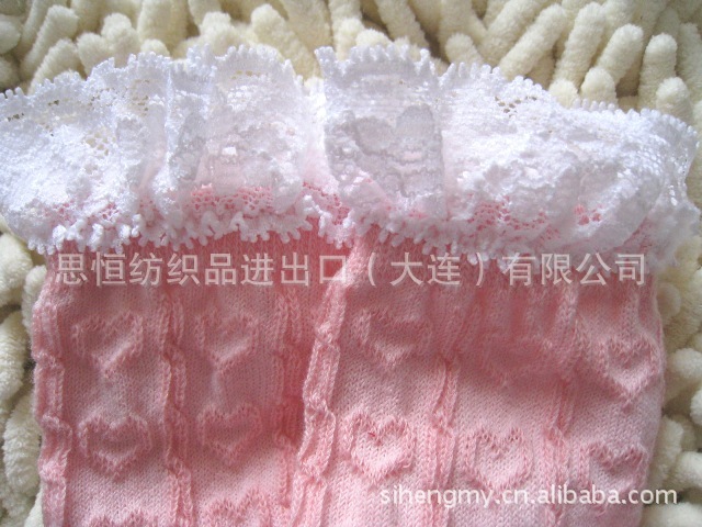 日本原单<em>女童</em>花边袜 秋冬新款小童防滑袜 婴幼