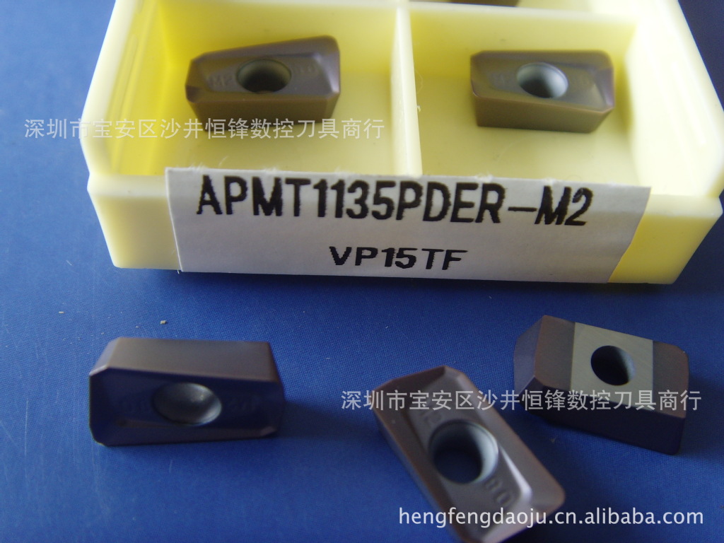 日本三菱铣刀粒APMT1135PDER-M2 VP15TF/APMT1135PDER-H2 VP15TF