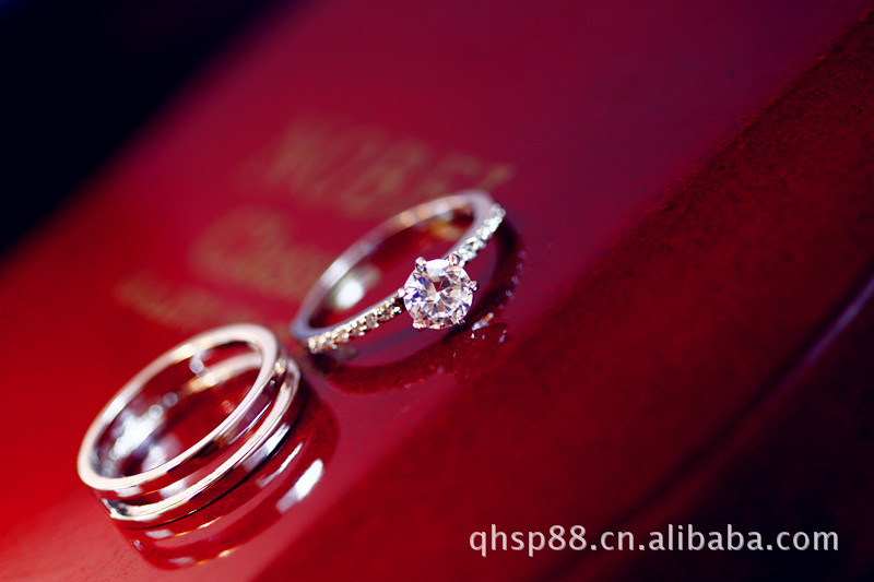 钻石 1克拉 韩版 施华洛 钻戒 无与伦比 女 戒指