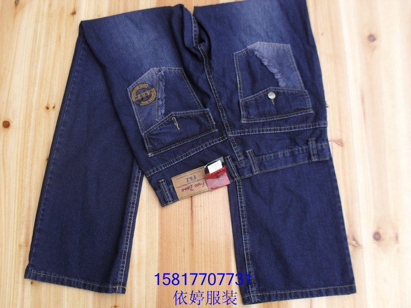 库存服装 服装库存 外贸库存服装男装牛仔裤 新