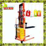 上海厂家供应1吨2.5米半电动堆高车 非标可定做 可配电子秤