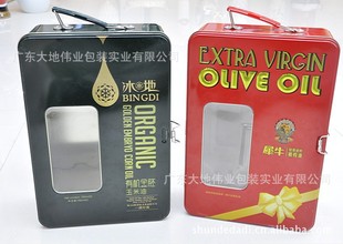 供应橄榄油罐、进口橄榄油铁罐包装，高档橄榄油铁罐(图)