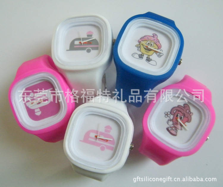 [格福特礼品厂家]供应硅胶果冻表 硅胶果冻手表 手表果冻硅胶！ 