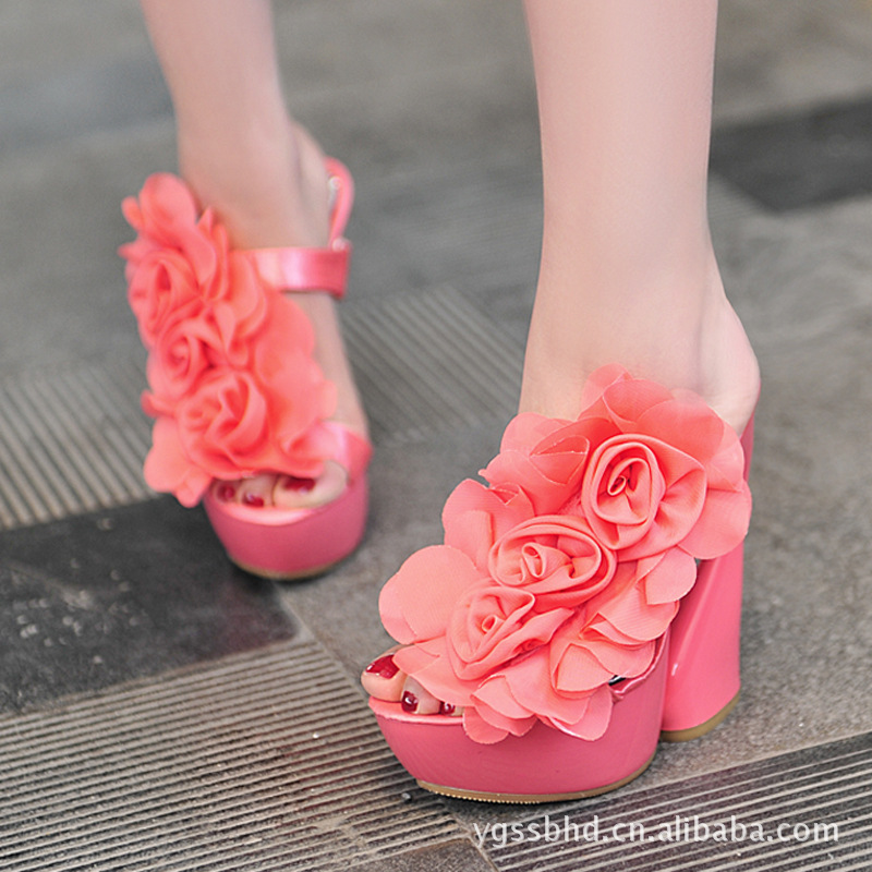 【经销批发2012鱼嘴高跟时尚凉鞋秀足空间828-2】价格,厂家,图片,,新都区雅阁时尚百货店-马可波罗网