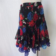 找相似款-新款 广场舞蹈服装 广场舞女裙子 半