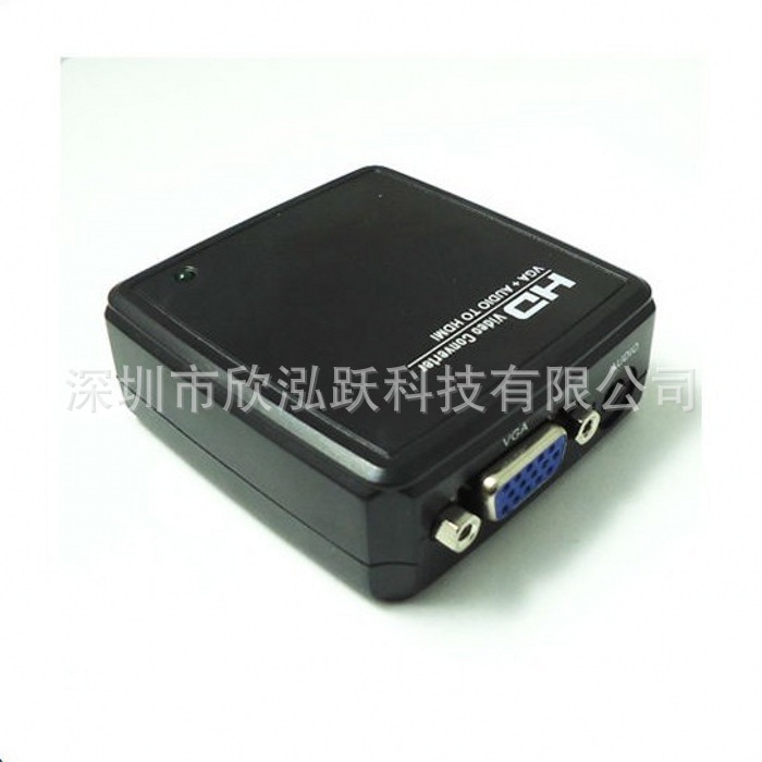 【新款 VGA转HDMI转换器 USB供电 高清视频