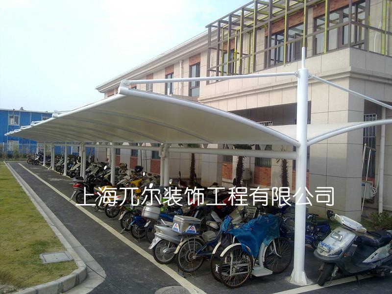 车棚 车棚定做 膜结构车棚