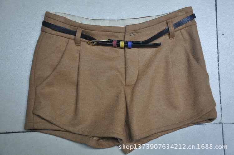 【衣秀维妮2013新款女式<em>女装时尚</em>百搭呢料短