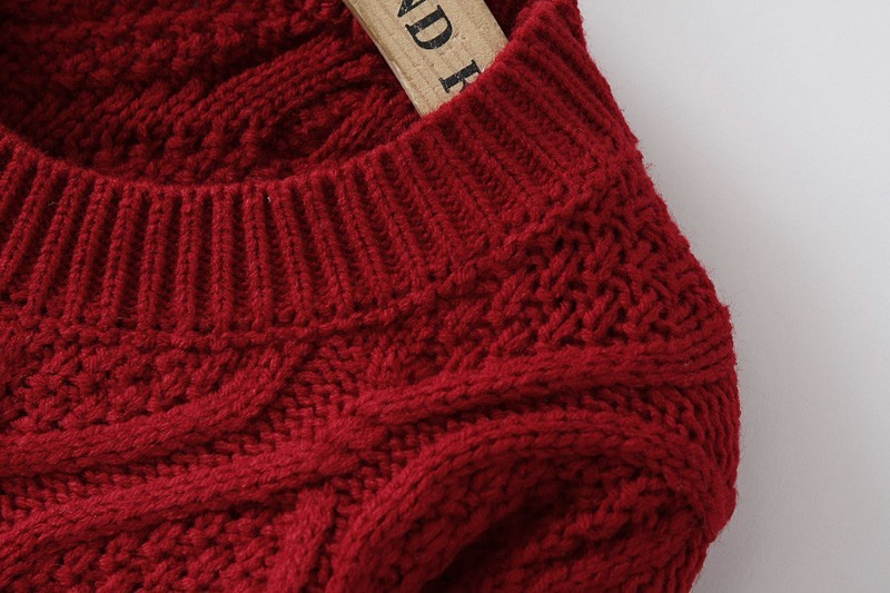 【2013秋装新款欧美风菱形图案<em>套头女式毛衣</em>