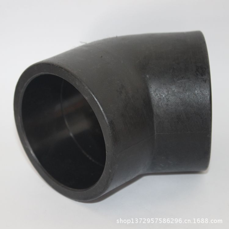 【供应 PE给水管材 PE 45°弯头 厂家直销 寿